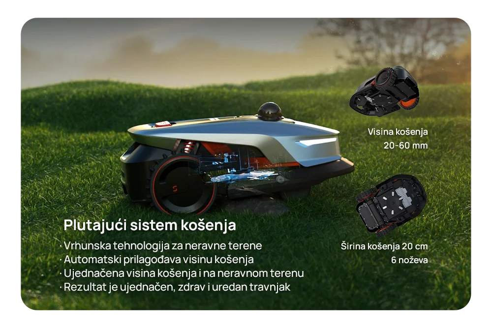 Sunseeker Elite X4 robot kosilica